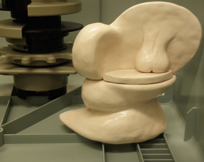 Humanist novelty toilet design