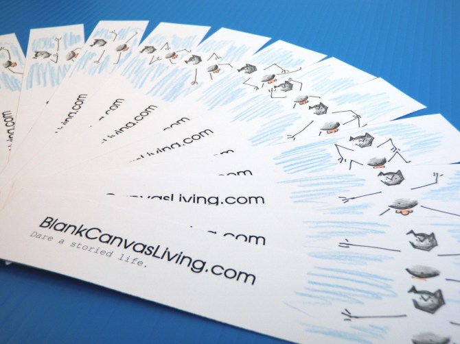 Make your own bookmark flip book!