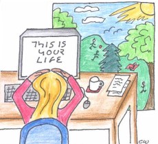 office cartoon
