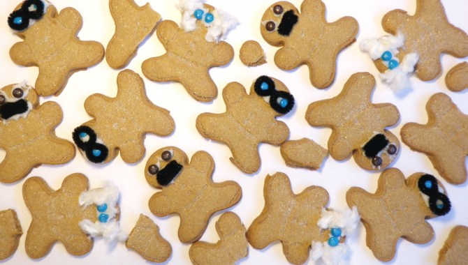 existentialist gingerbread men